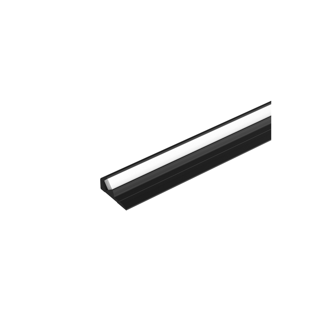 EL-94CR SHELF PROFILE FOR LED STRIP 2.5M, BLACK