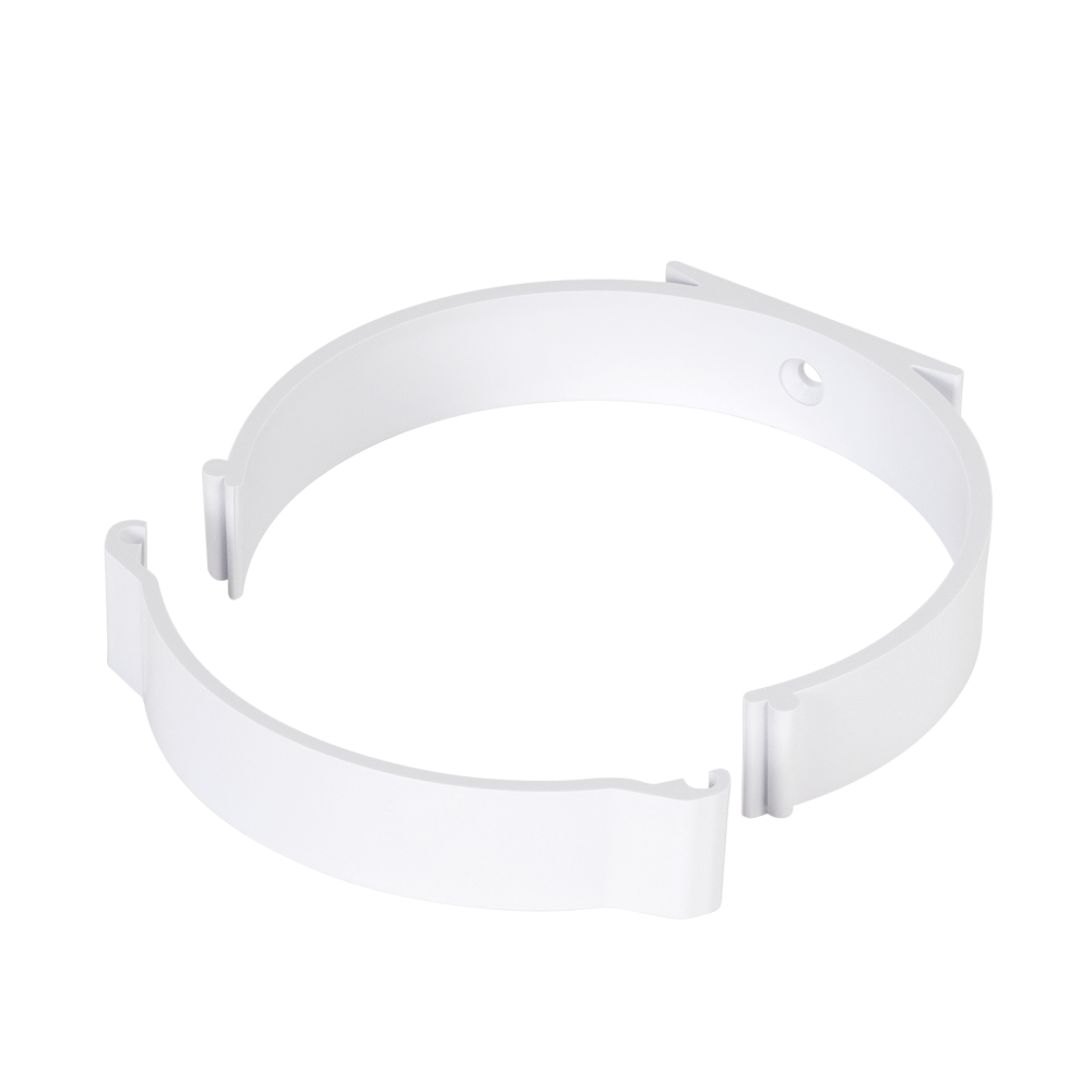 EL02-461 PVC HOLDER FOR DUCTS D100MM 2PCS, SET