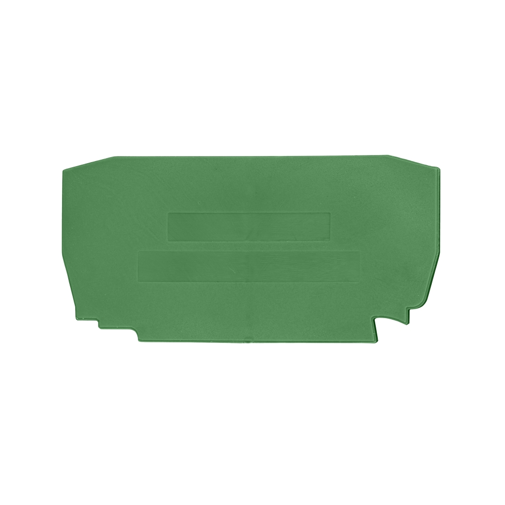 Element terminal pentru cleme tip YBK 2,5, verde