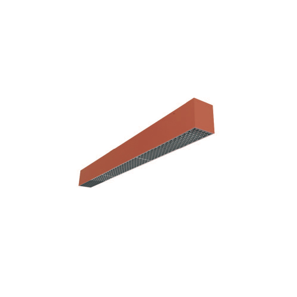 ELMARK LED FIXTURE 12W 48V CCT HONEYCOMB, ORANGE