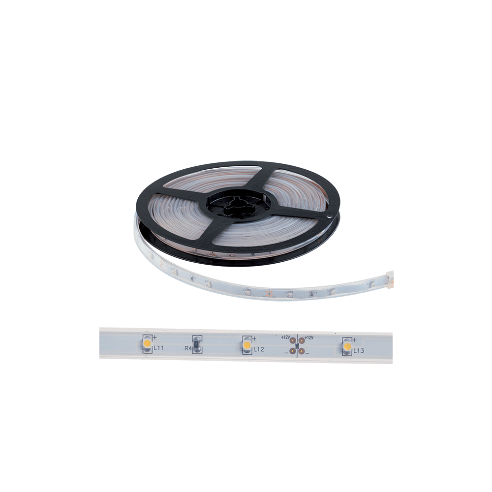 ELMARK LED150 3528 12V/DC IP67 WW/5m, tube, white