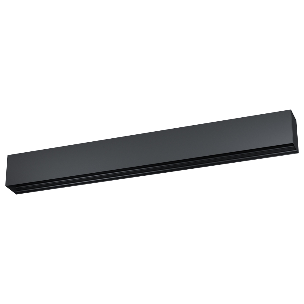 Empty profile surface Cable harness black anodized L-2850mm