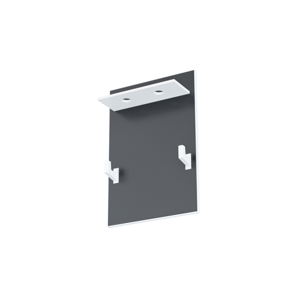 End cap white matt for Linear Profile Small