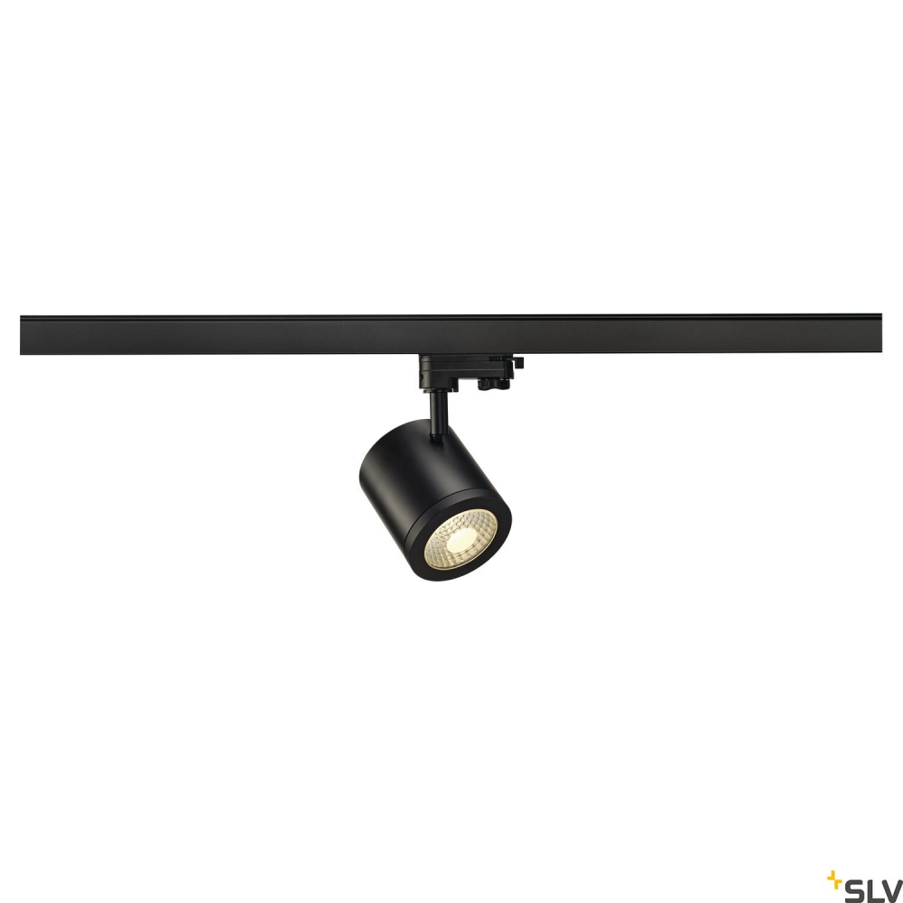 ENOLA_C 9 SPOT, circ, negru, 9W, 3000K, 55&deg;, 3-ph.adaptor