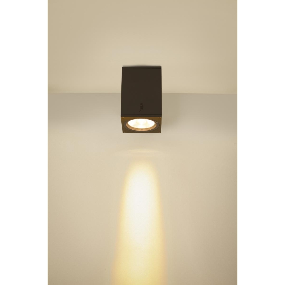 ENOLA M SQ 10W 3000/4000K 230V LED IP65 antracit
