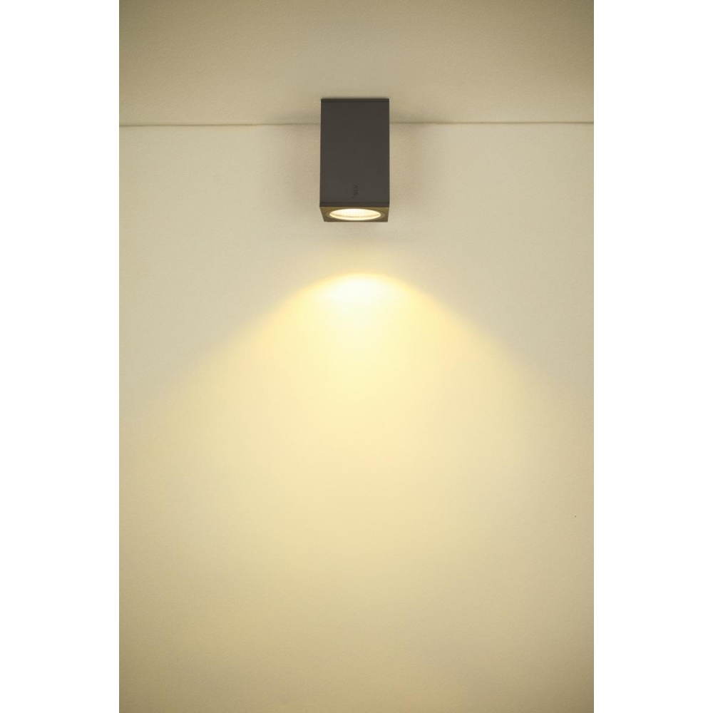ENOLA S SQ 9W 3000/4000K 230V LED IP65 antracit
