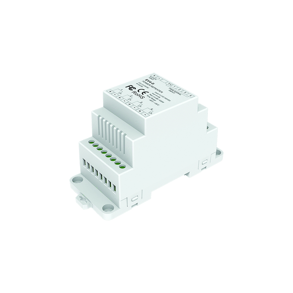 EV4-D 4 CHANNELS REPEATER FOR DIN RAIL