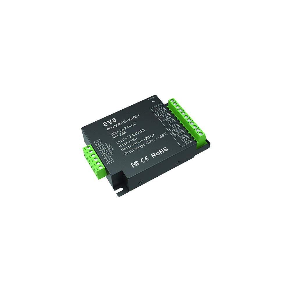 EV5 5 CHANNEL REPEATER 25A