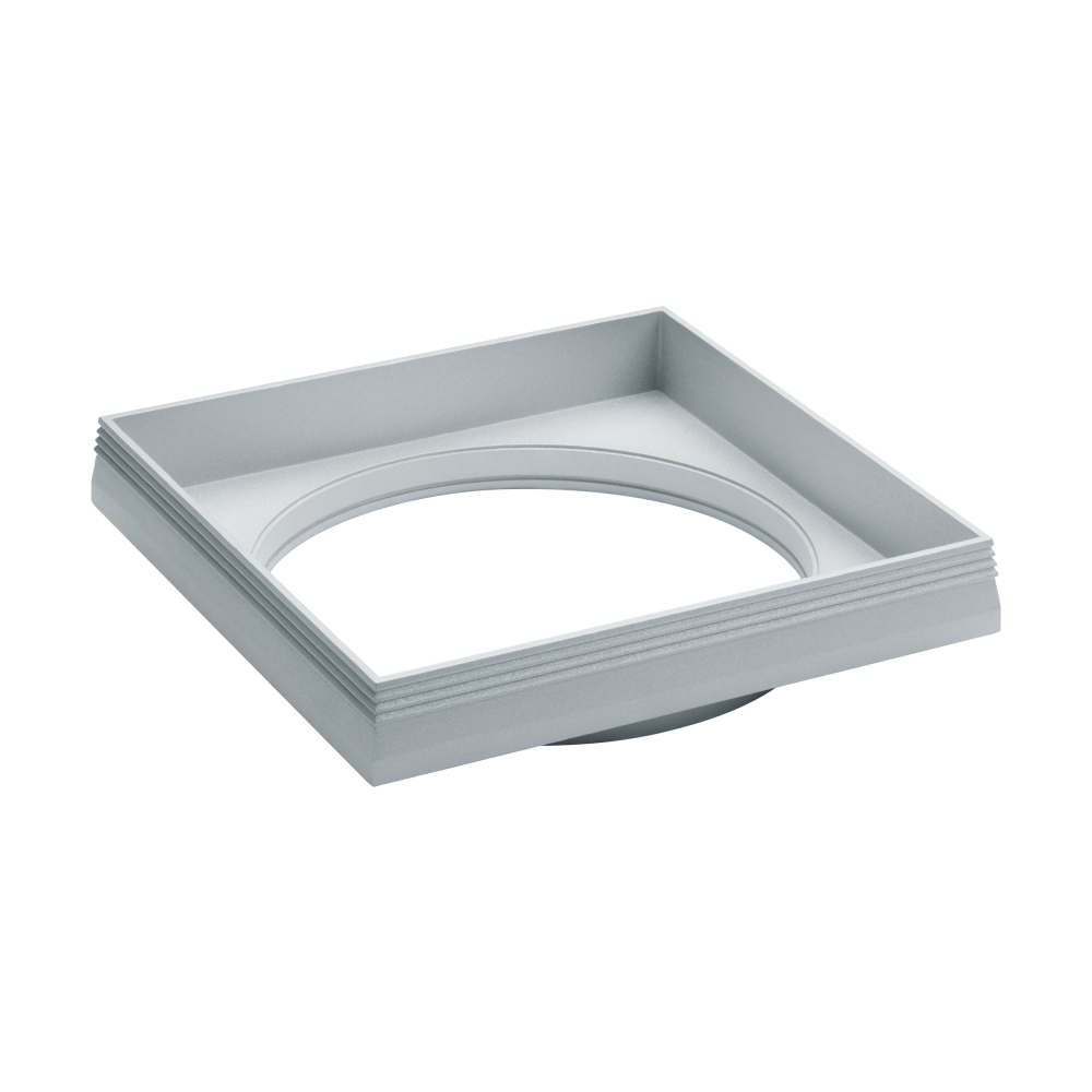 Ferronego Installation frame "111" square / 1-fach silver