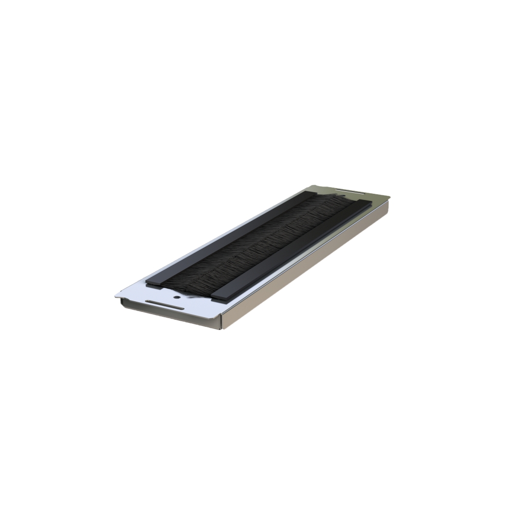 Flanşă de intrare cabluri cu garnitură şi 2 perii, L=1000 mm