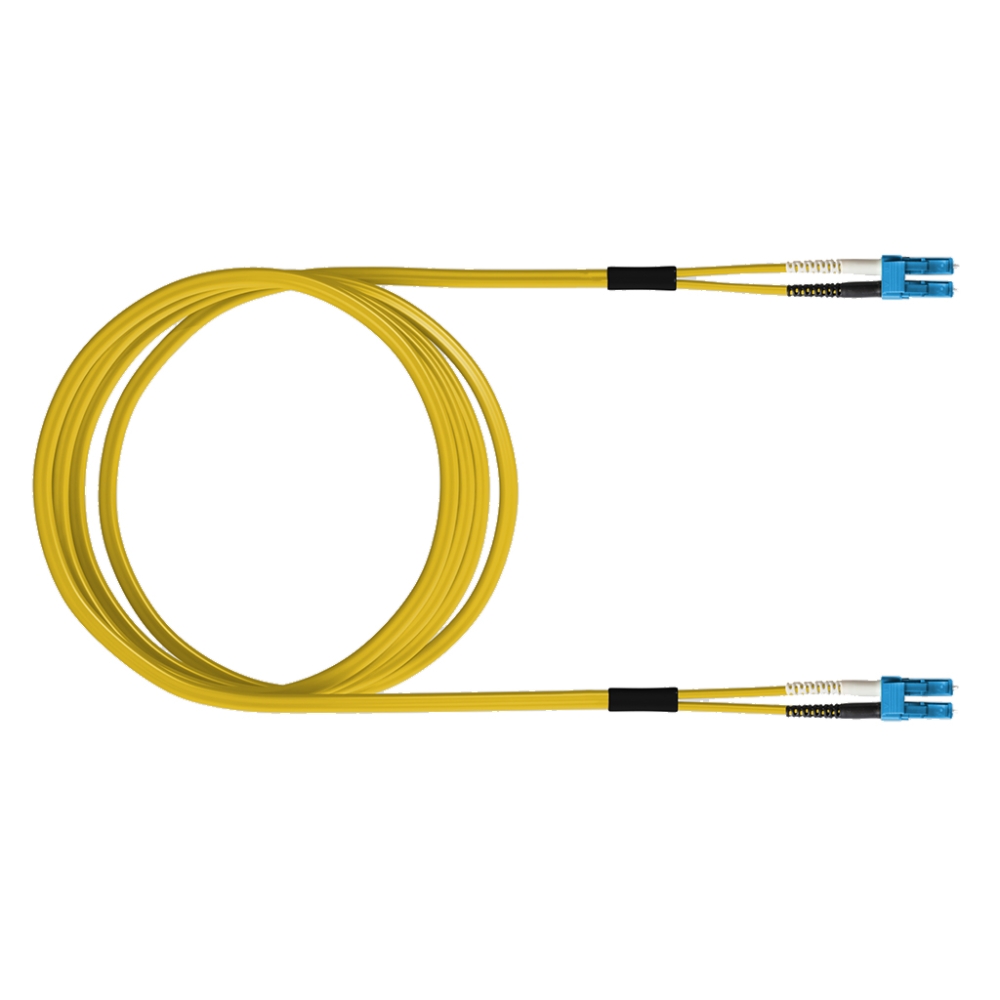 FO Patch Cord Premium, Duplex, LCD/LCD, E09/125, OS2, 7,5m