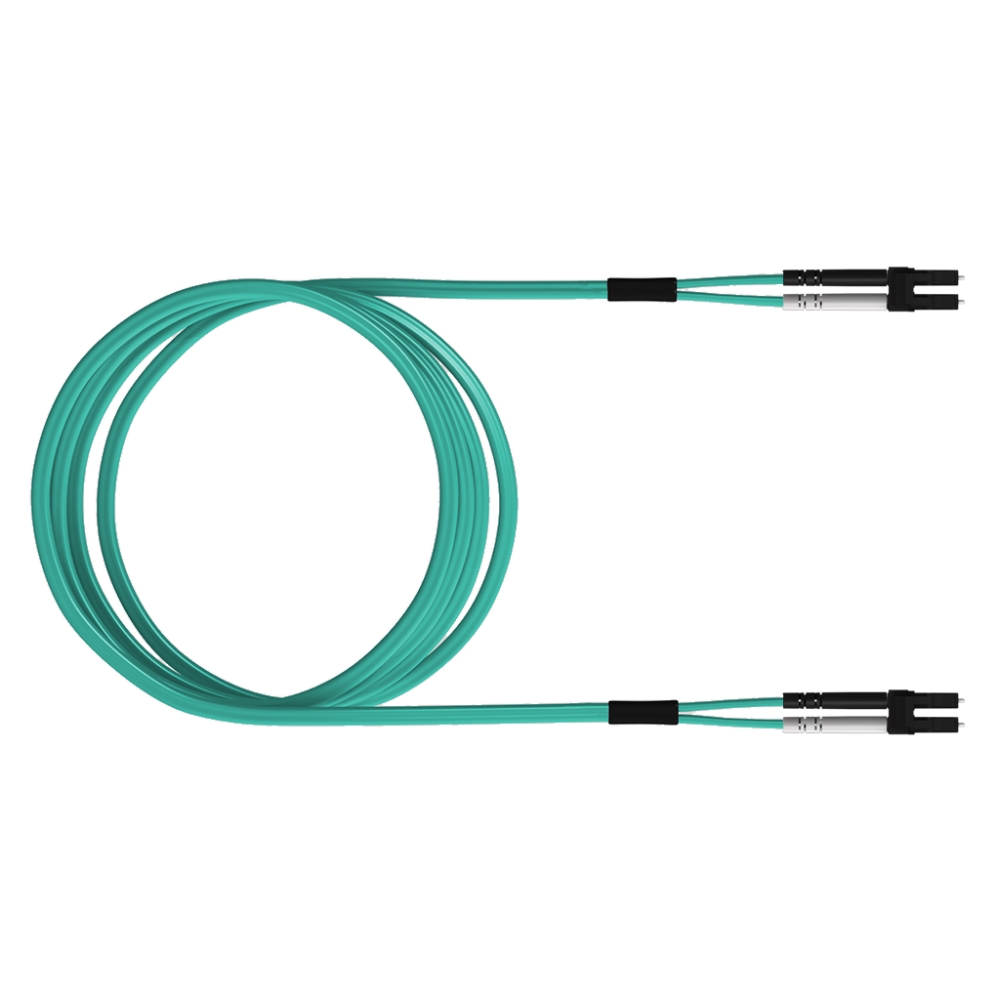 FO Patch Cord Premium, Duplex, LCD/LCD, G50/125, OM3, 5m