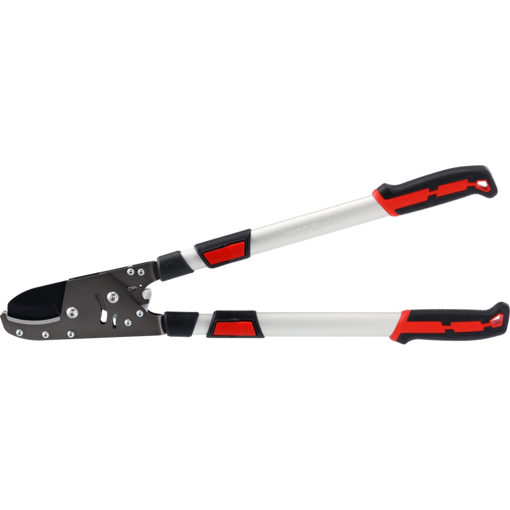 FOARFECĂ TELESCOPICĂ CU CLICHET PENTRU CRENGI, M&Acirc;NER ALUMINIU
