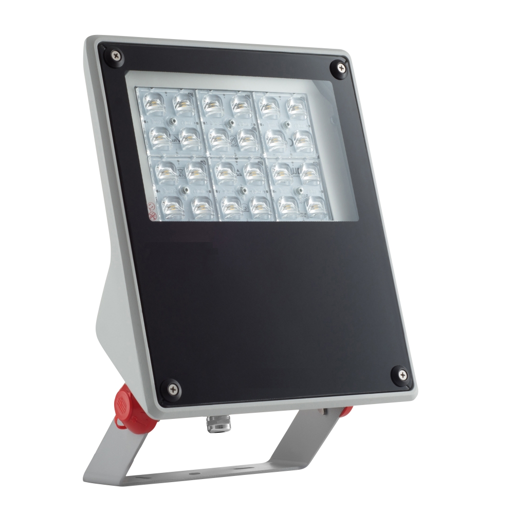 FORCA LED Mini 44W 5100lm 3000K IP65 asimetric &icirc;ngust gri