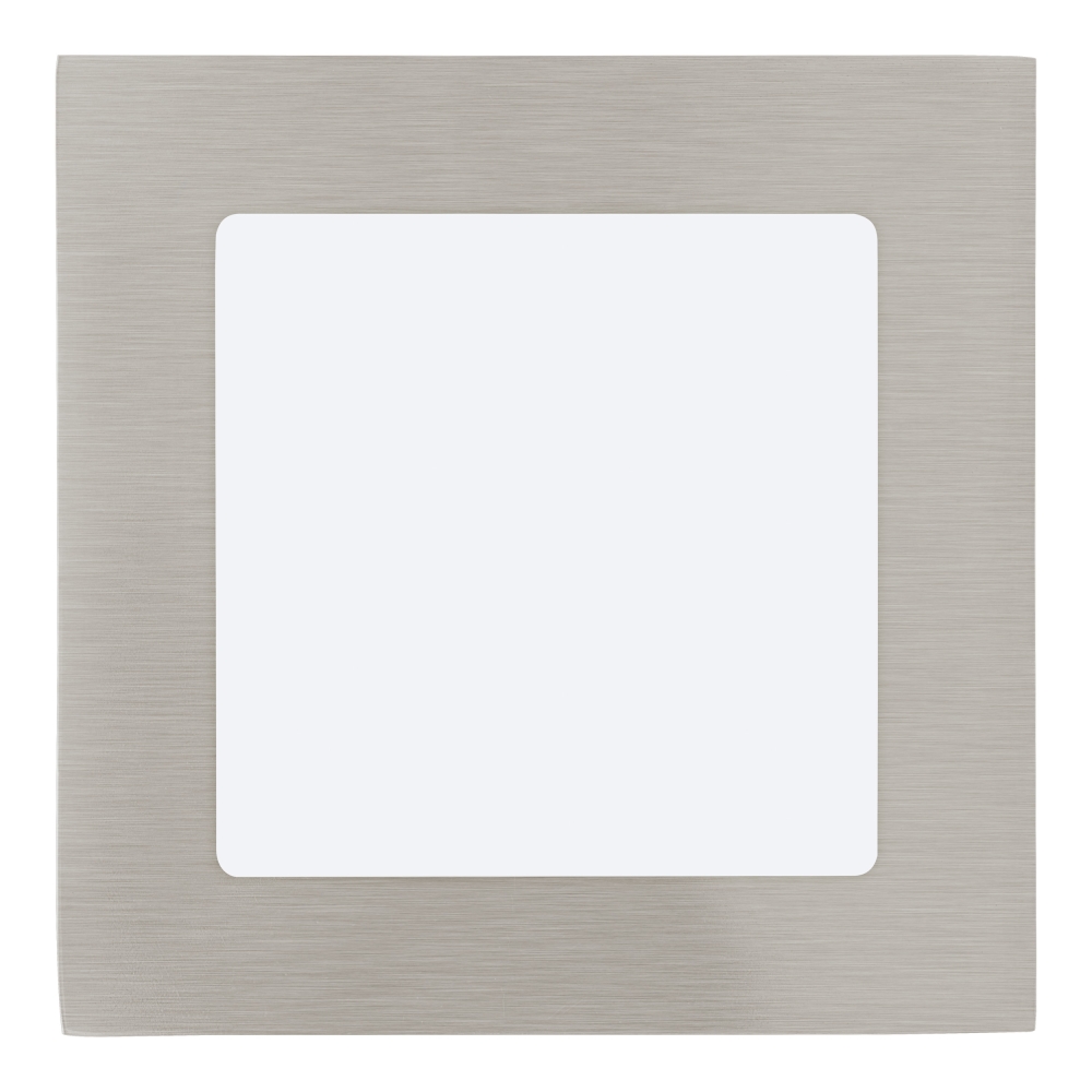 Fueva 1 square / IP20 5,5W 4000K nickel-matt IP20