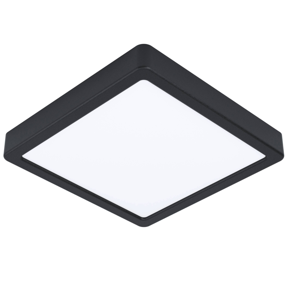 FUEVA-Z DL 16,5W 2250lm tuneable white  210x210, negru