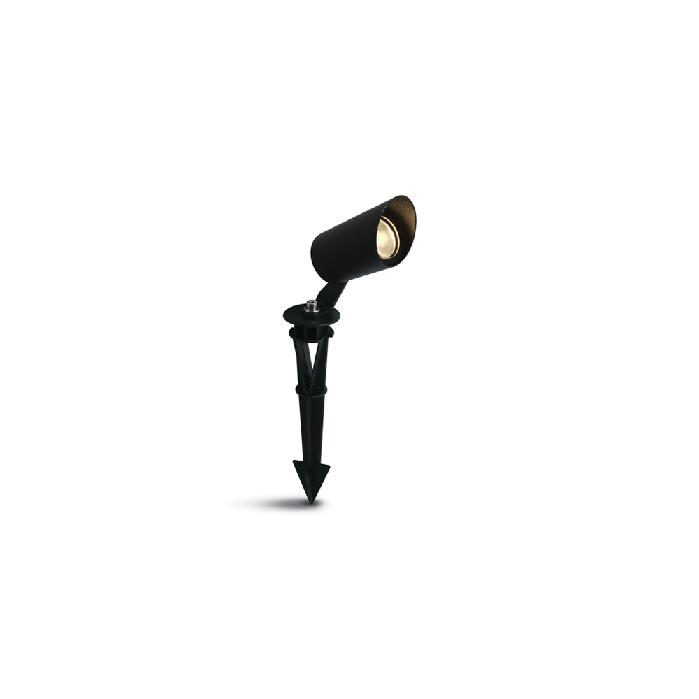 Gill-S LED 3W, 170lm, 3000K, IP67, 36&deg;, negru