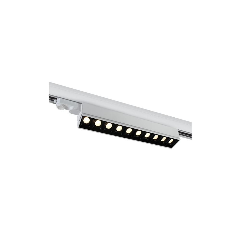 Gilo LED 10x5W, 10x400lm, 3000K, 230V, IP20, 30&deg;, alb