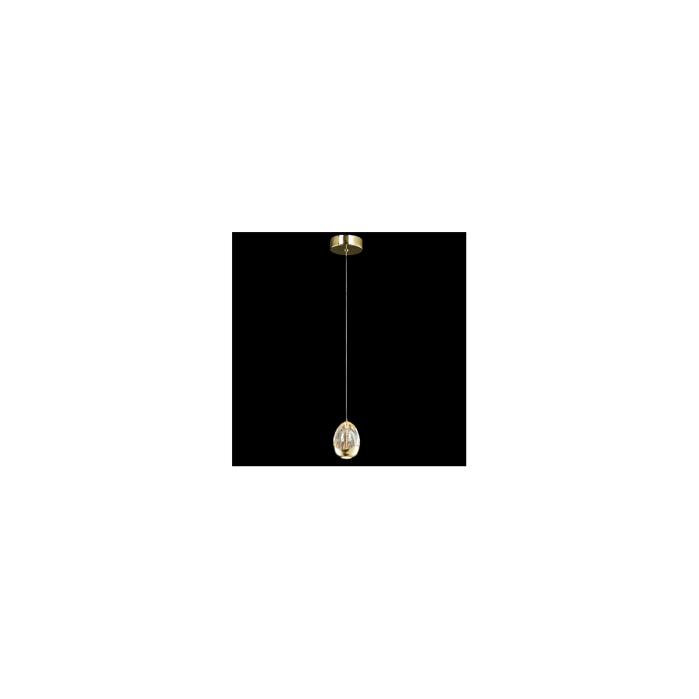 GOLDEN EGG LED PENDANT 4.8W 3000K, GOLD