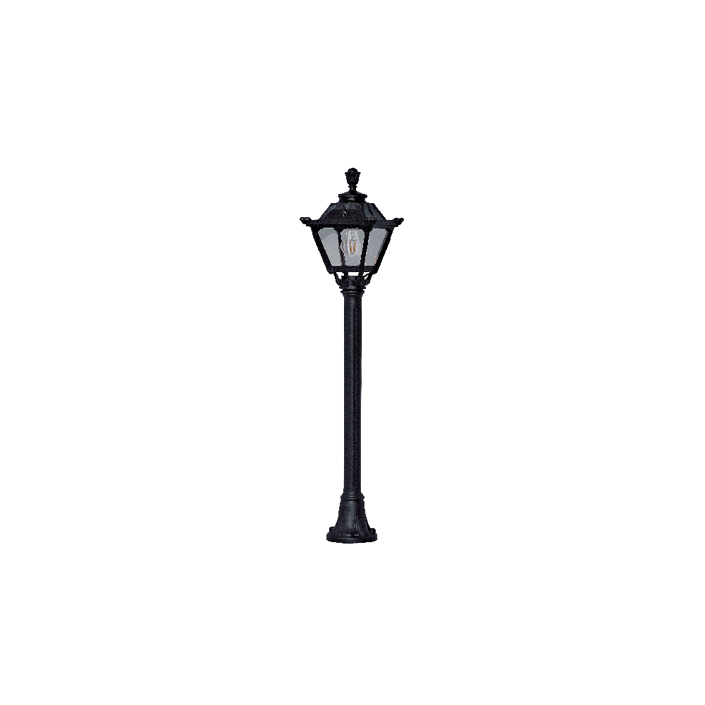 GOLIA LED STALP GRADINA 8W 4000K H1100 IP55 NEGRU
