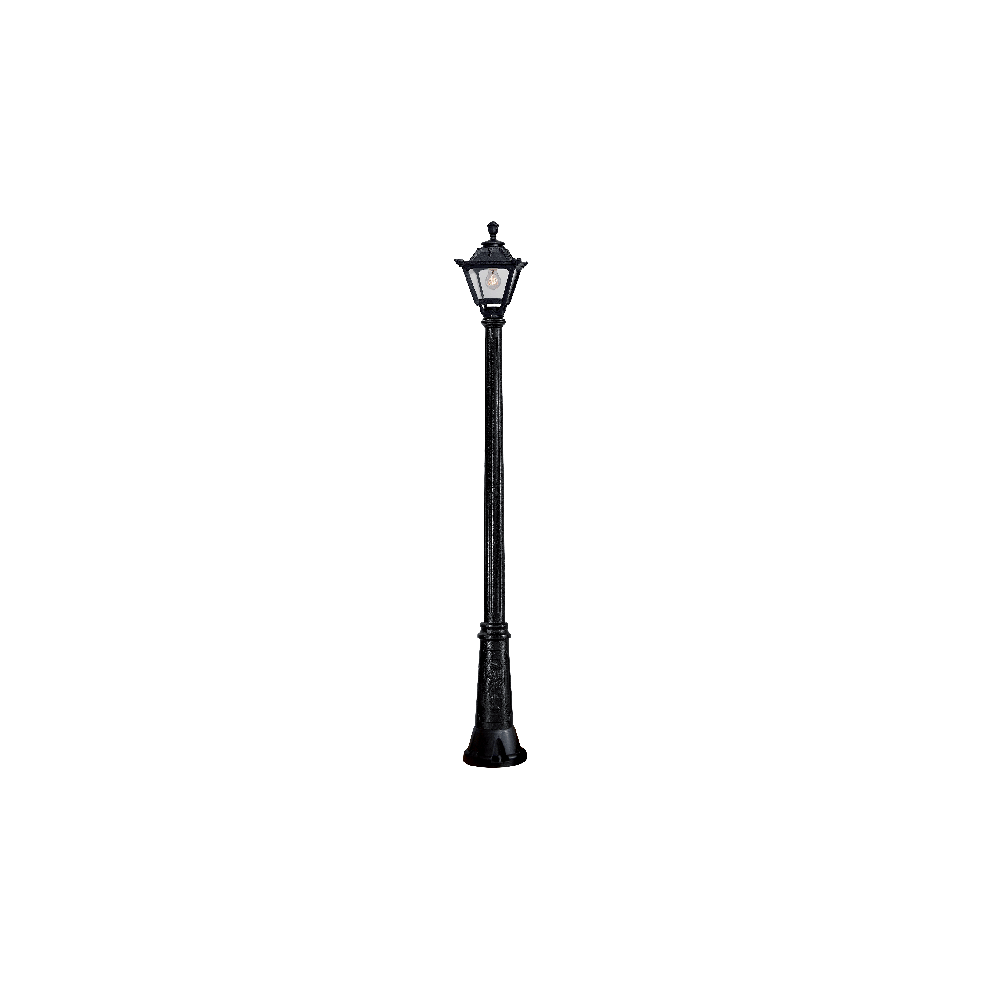 GOLIA LED STALP GRADINA 8W 4000K H2100 IP55 NEGRU