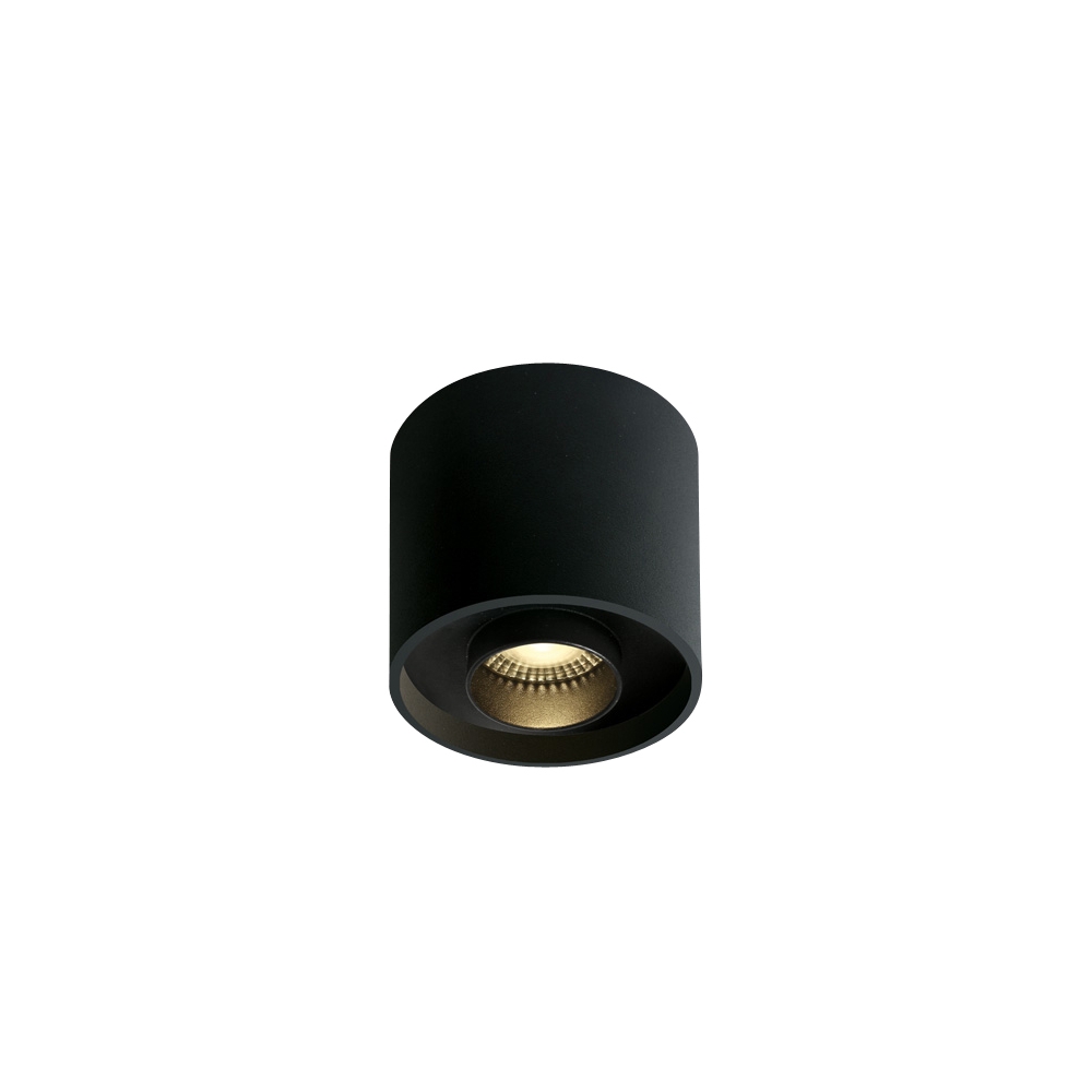 Gordi LED 22W 1540lm 3000K Ra97 220-240V IP20 negru