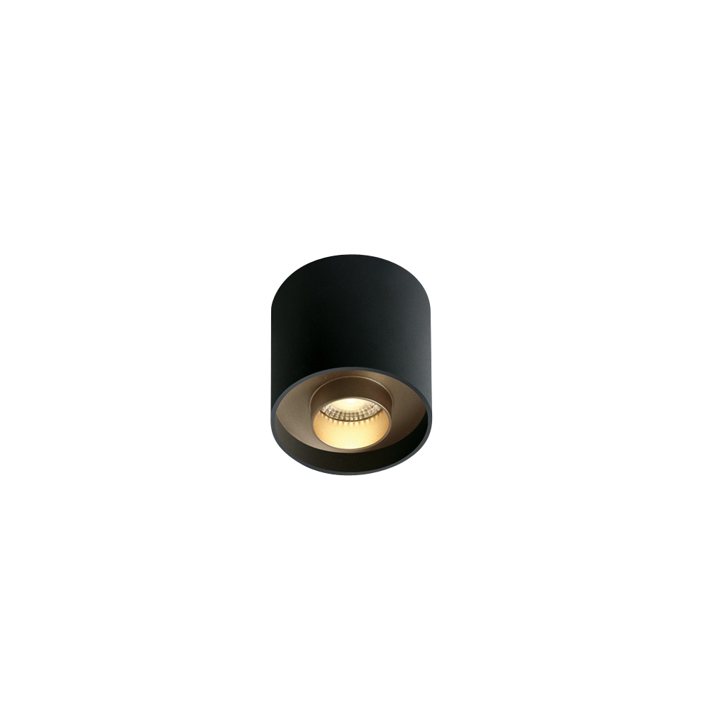Gordi LED 8W 560lm 3000K Ra97 220-240V IP20 negru