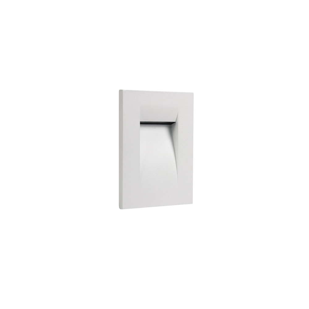 Ida LED 3W, 3000K, 55lm, IP65, alu, alb