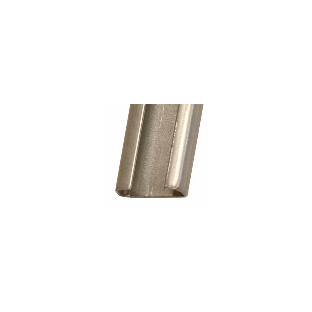Şină metalică C fără decupaje, 2000x21x8,5mm (Lxlx&Icirc;)