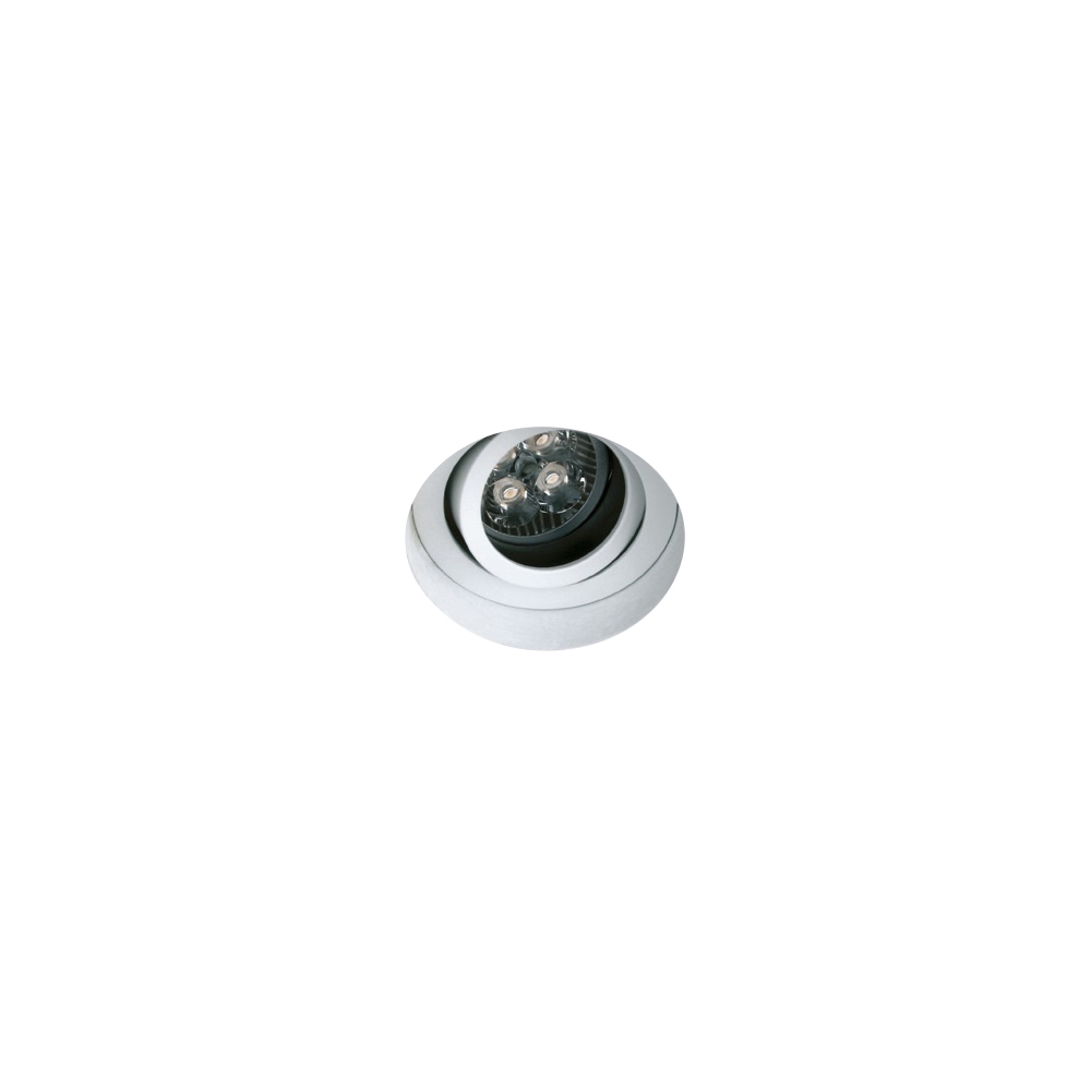 INA-R/T GU10 MR16, GU10, trimless, IP20, alb