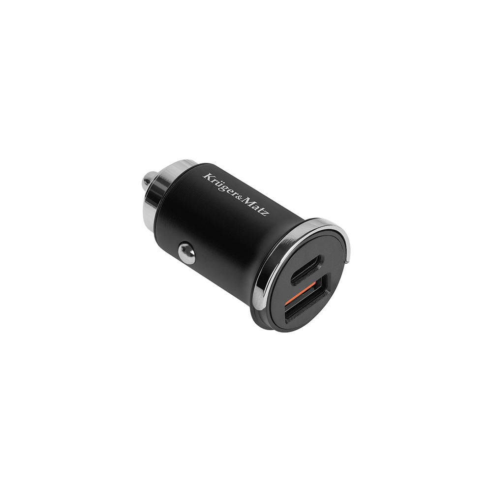 INCARCATOR AUTO USB / TYPE C QC PD 30W KRUGER&MATZ