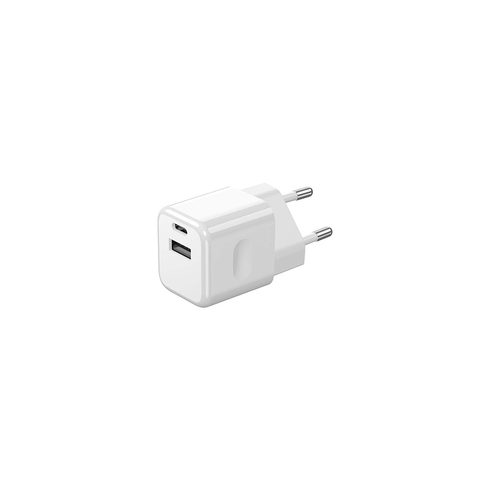 INCARCATOR  RAPiD UN PORT USB + TIP C 20W - ALB
