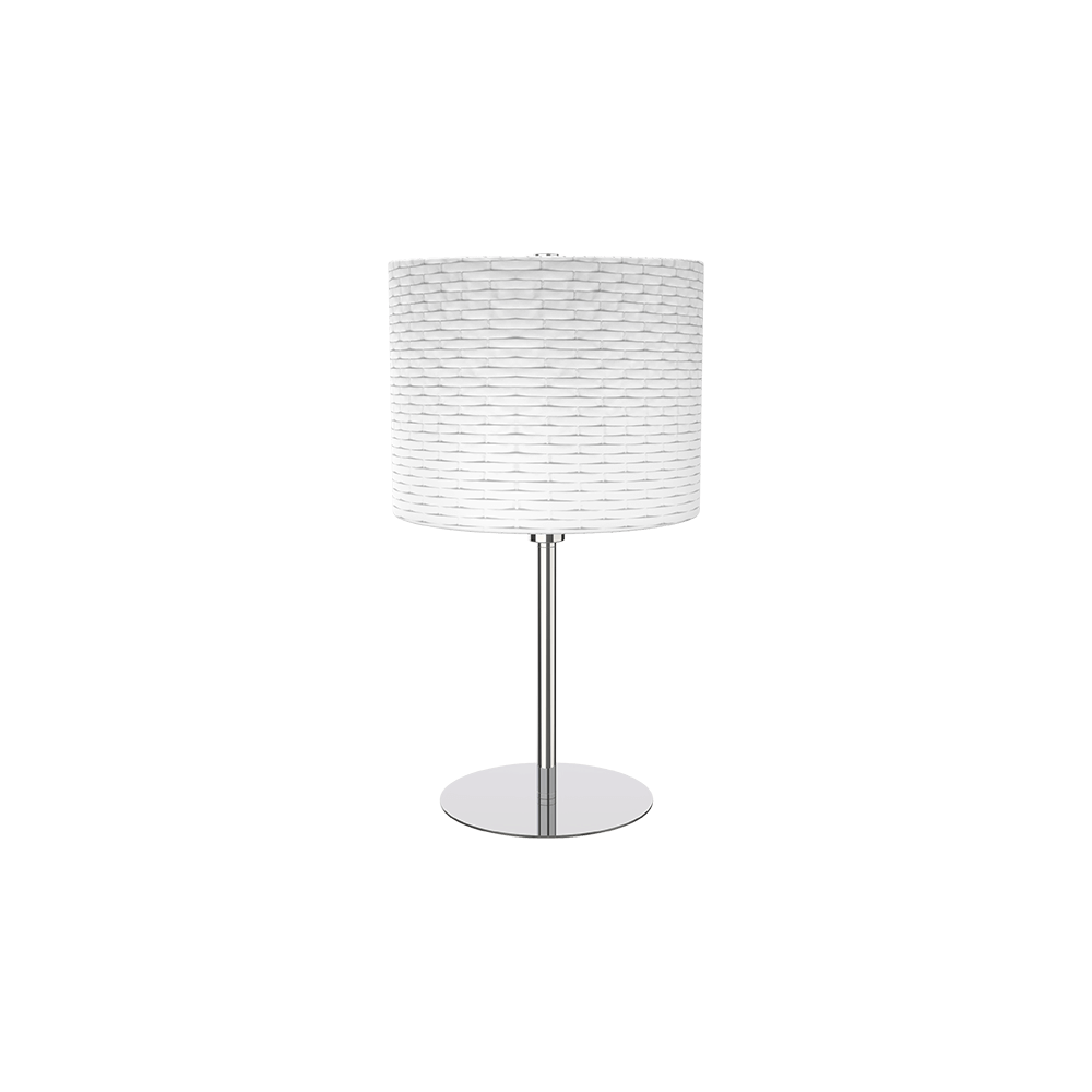 INES LAMPA BIROU 1XE14 ALB/CROM
