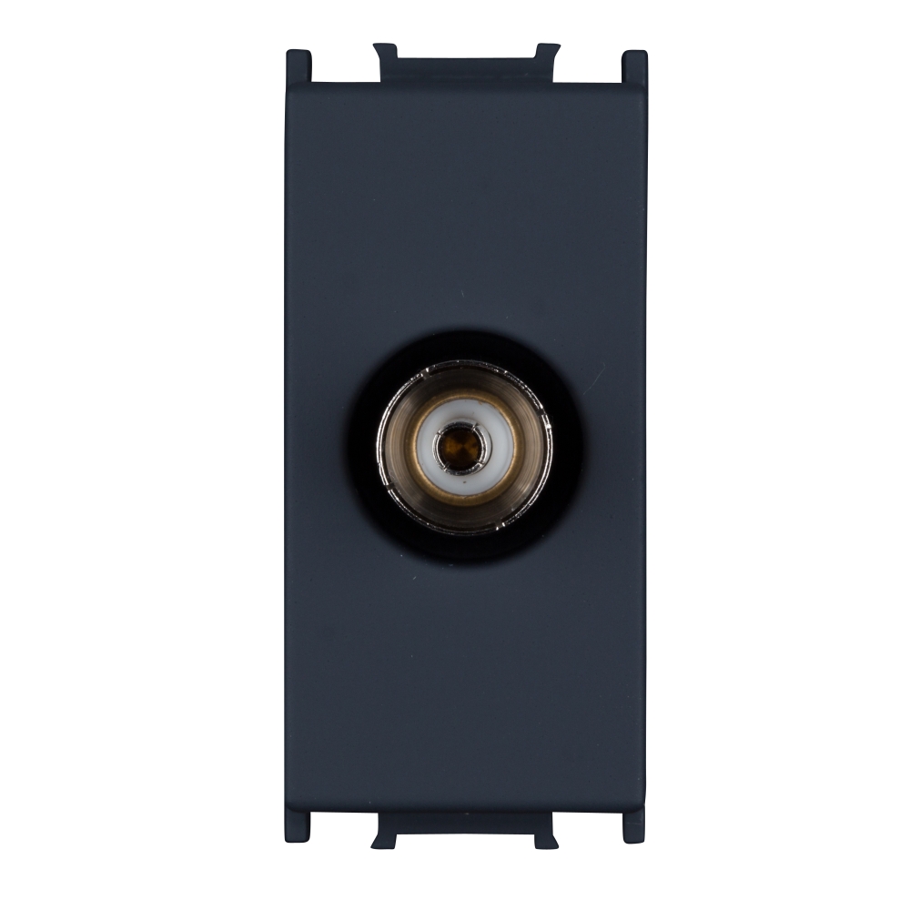 Insert priză radio 0dB, 1M, negru