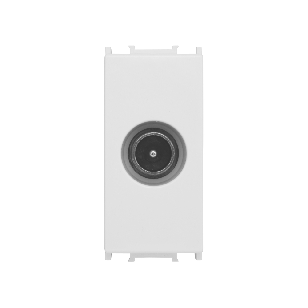 Insert priză TV punct terminal 1dB, 1M, alb