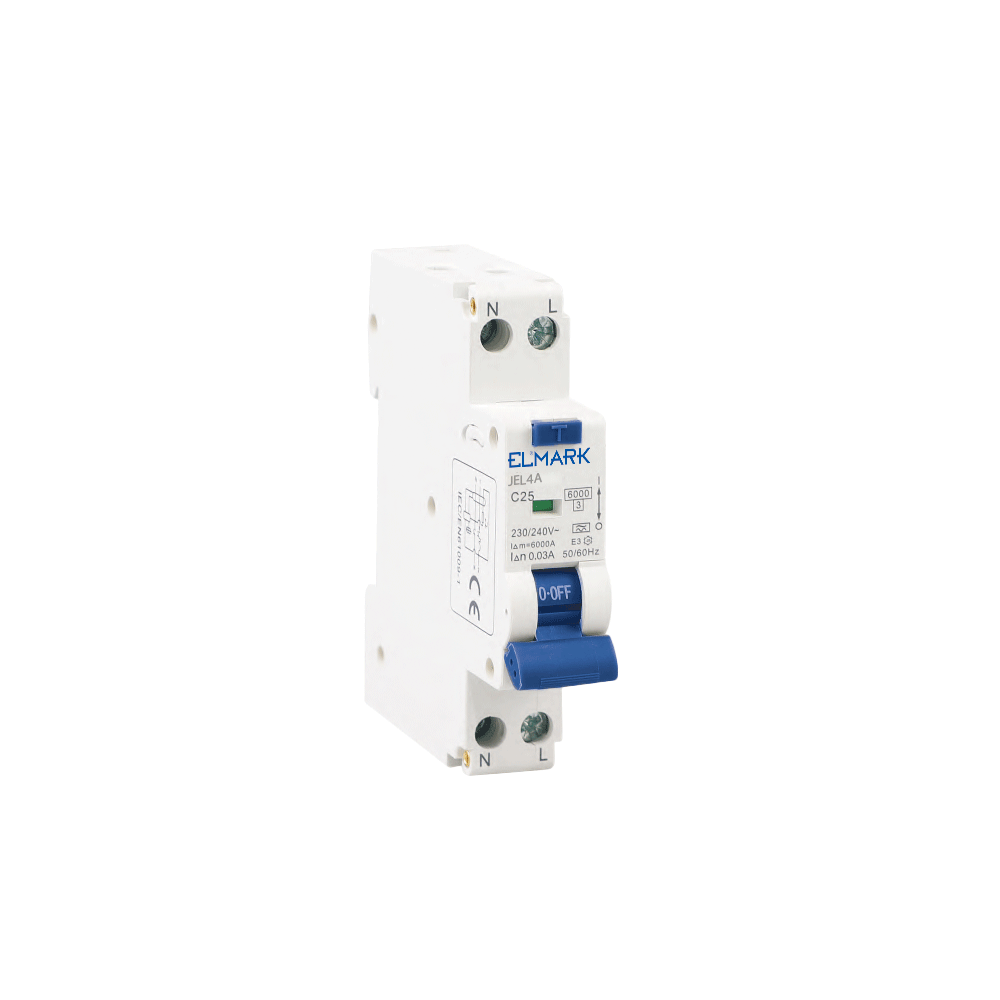 INTRERUPATOR DIFERENTIAL ELECTRONIC DPN RCBO JEL9A 6kA 2P 6A/30mA