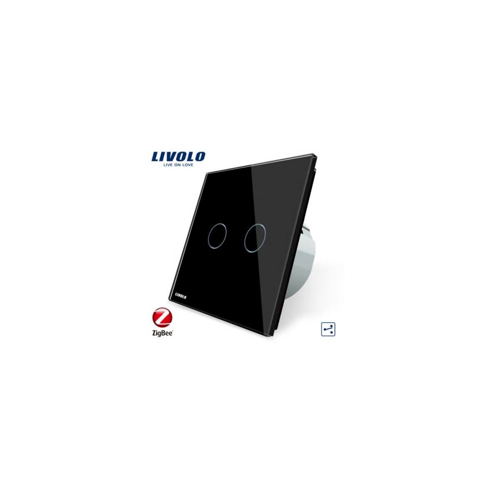 Intrerupator dublu cap scara / cruce ZigBee
