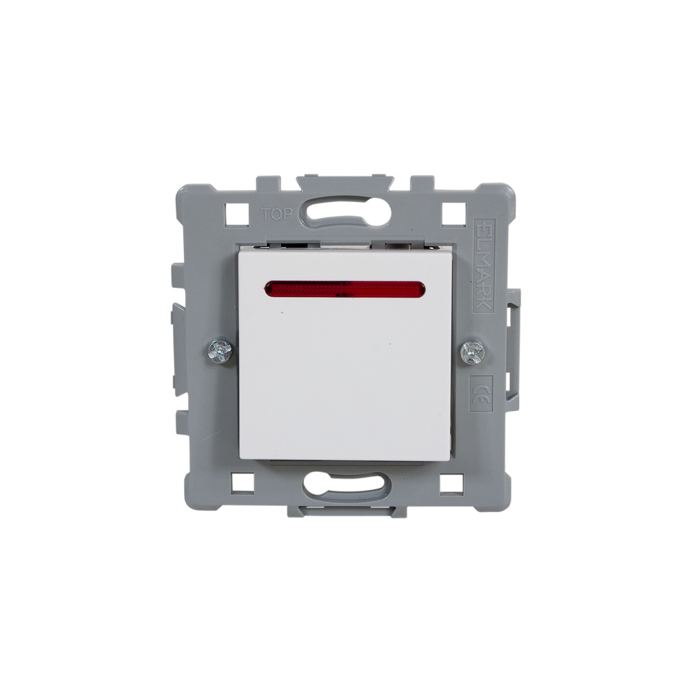 INTRERUPATOR SIMPLU CU LED SPLENDOR EL0606 ALB