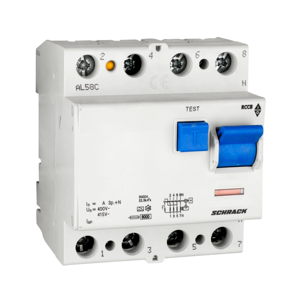 Intreruptor diferential 25A 4poli 100mA