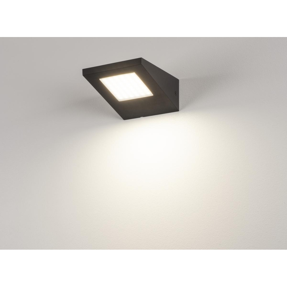IPERI WL lamp perete , antracit , 48 LED, alb , 4000K