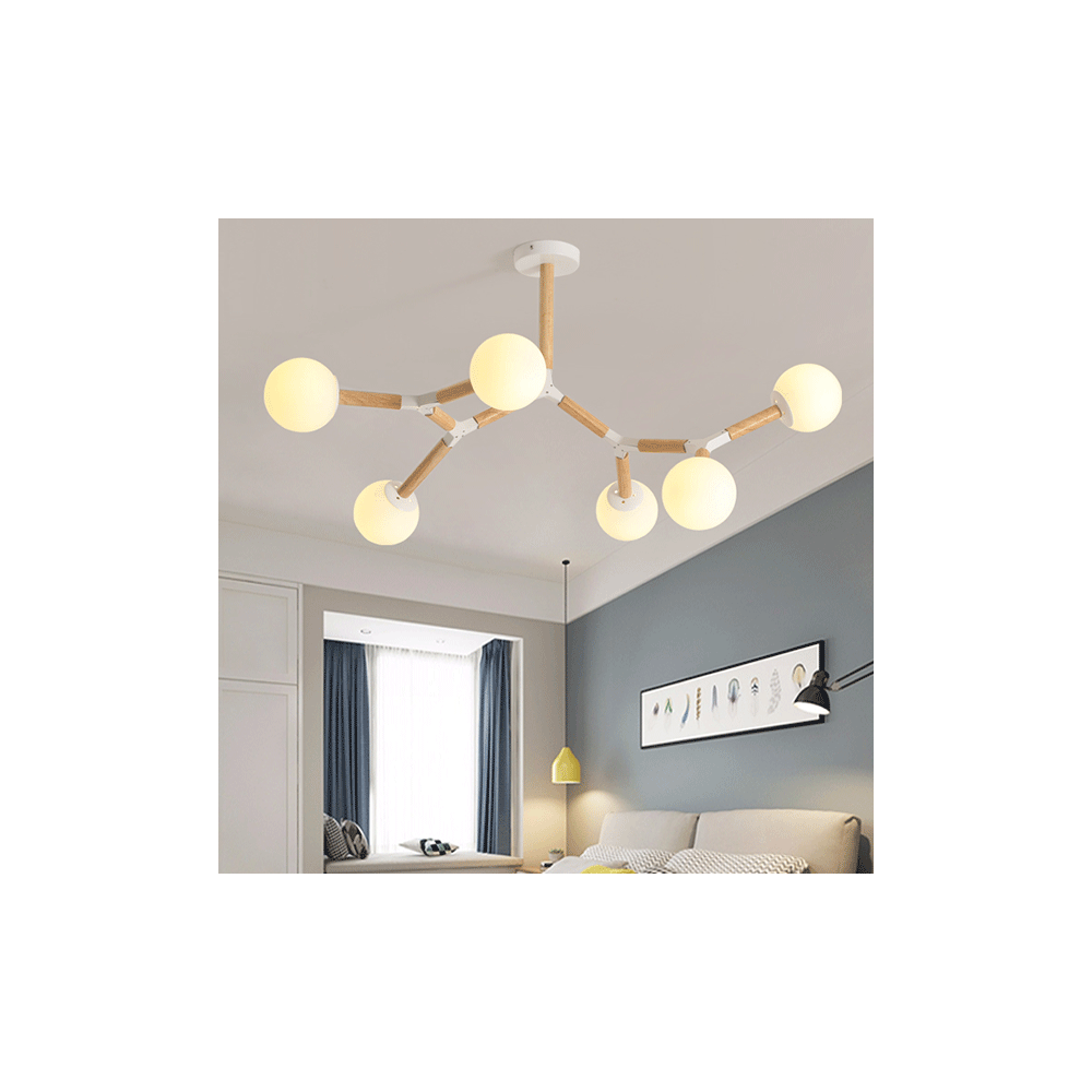 JANE CANDELABRU 6XE27 ALB