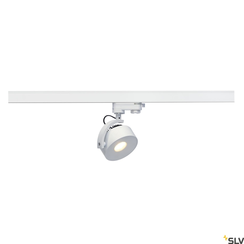 KALU TRACK LEDDISK lampă cap, alb, 3000K, 3-phase adaptor