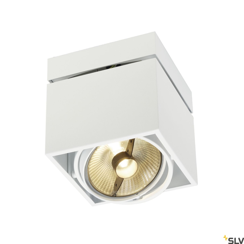 KARDAMOD -Aplica pătrat ES111 SINGLE, pătrat, alb, max. 75W