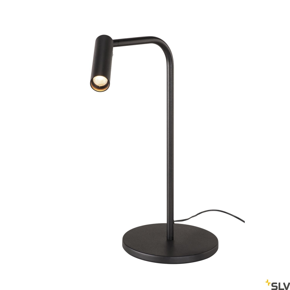 KARPO TL, LED Indoor table lamp, black, 3000K
