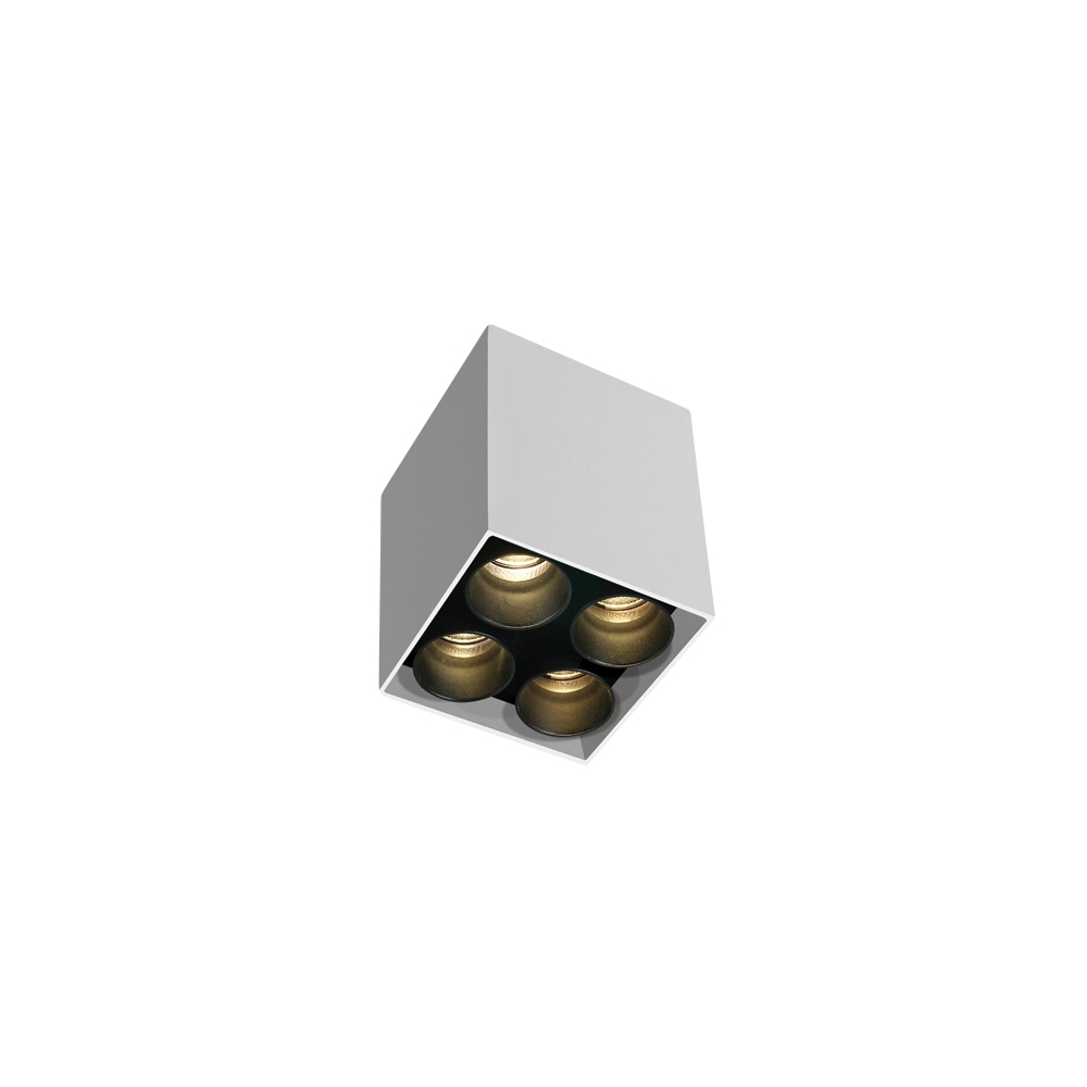 Kiko Square F LED 10W 800lm 3000K 25&deg; Ra85 230V IP20 alb
