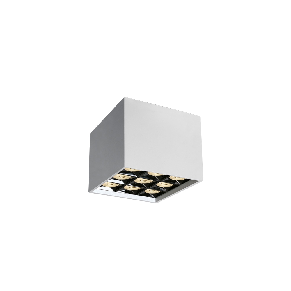Kiko Square F LED 30W 2400lm 3000K 38&deg; 220-240V IP20 alb