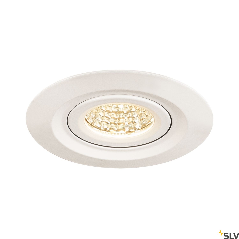 KINI LED 3000K,60&deg;,IP65 albincastrat tavan, Ext.