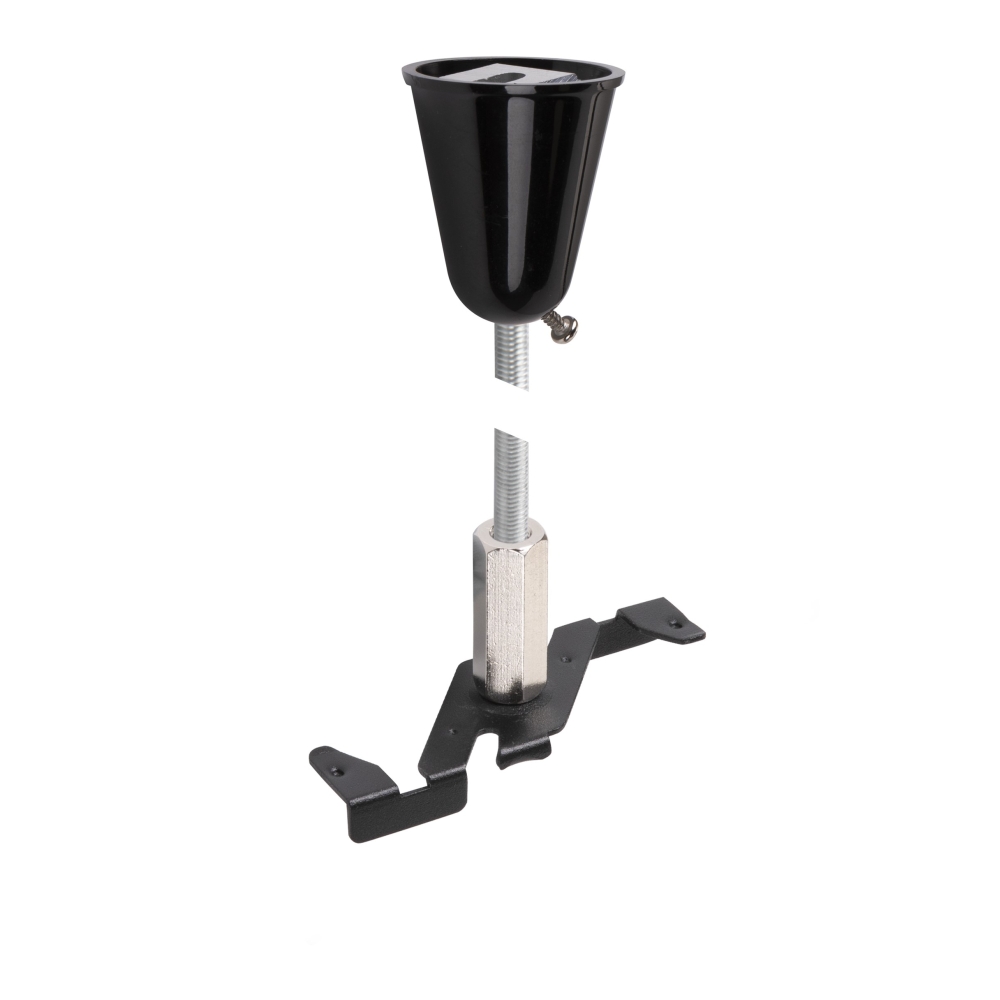 Kit suspendare sina 48V TRACK 1m negru