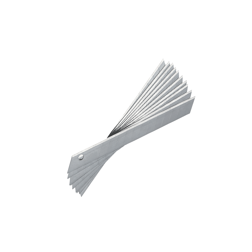 KNIFE SPARE BLADES 9MM, 10PCS