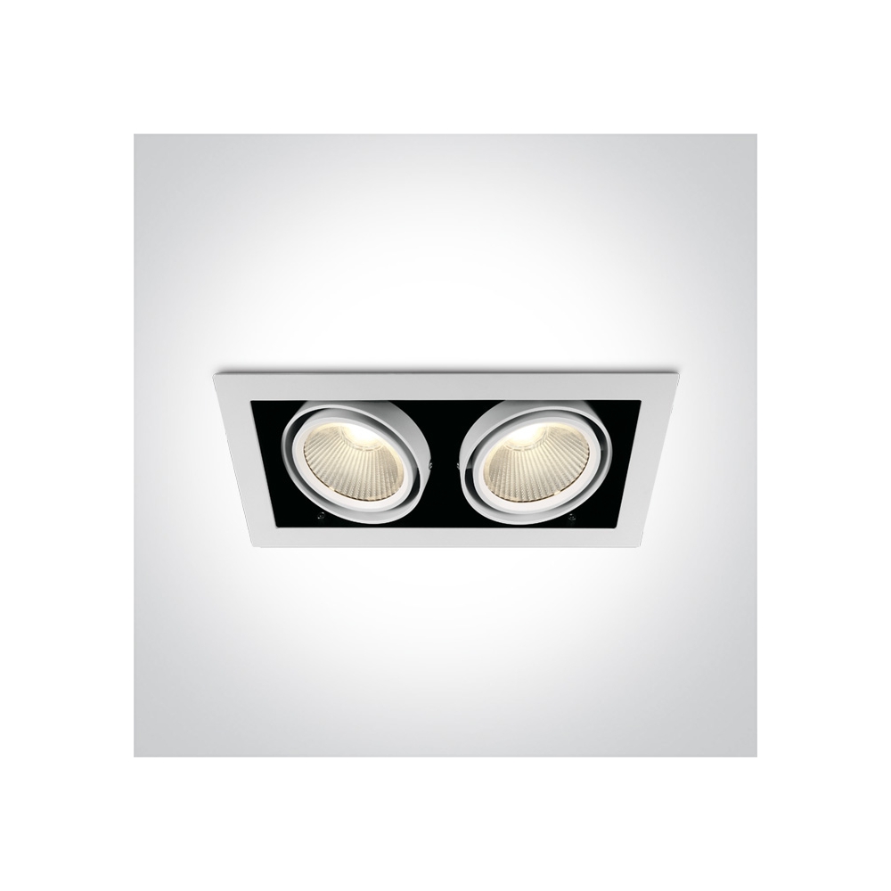 Krona‑Q/A2 2x30W 2700lm 4000K Ra90 230V IP20 alb